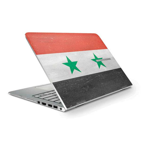 Syria Flag Distressed HP Spectre Skin